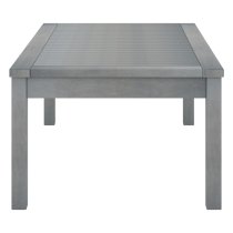 Oni Rectangular Outdoor Wooden Coffee Table In Grey Wash