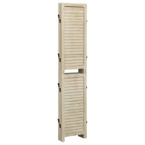 Helsa Wood Paulownia 5 Panels 175cm x 165cm Room Divider