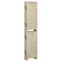 Helsa Wood Paulownia 6 Panels 210cm x 165cm Room Divider