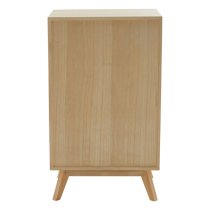 Inaja Wooden Chest Of 3 Drawer In Two Tone And Natural