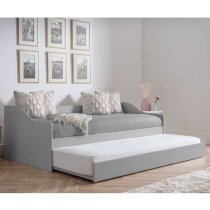 Esslingen Wooden Daybed With Guest Bed In Dove Grey