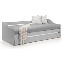 Esslingen Wooden Daybed With Guest Bed In Dove Grey