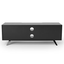 Orsha Wooden TV Stand With 4 Drawers In Black