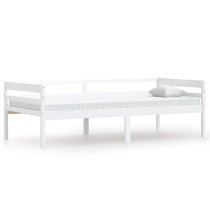 Piera Pine Wood Single Day Bed In White