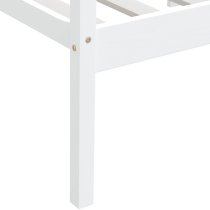 Piera Pine Wood Single Day Bed In White