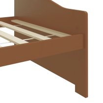 Evania Pine Wood Single Day Bed In Honey Brown