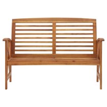 Josie Wooden Garden Seating Bench In Natural