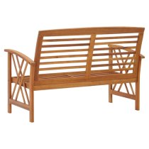 Josie Wooden Garden Seating Bench In Natural