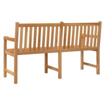 Jota 150cm Wooden Garden Seating Bench In Natural