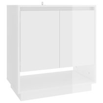 Hestia High Gloss Sideboard With 2 Doors In White