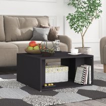 Leonia Square Wooden Coffee Tables In Grey