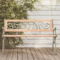 Adyta Outdoor Wooden Welcome Design Seating Bench In Natural