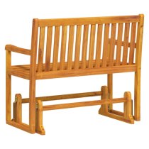 Nihara Wooden Swing Garden Seating Bench In Natural