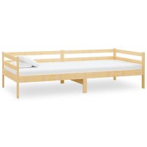 Sanchia Solid Pinewood Single Day Bed In Natural