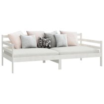 Tatiana Solid Pinewood Single Day Bed In White