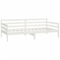 Tatiana Solid Pinewood Single Day Bed In White