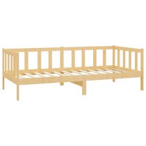 Umeko Solid Pinewood Single Day Bed In Natural