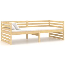 Veras Solid Pinewood Single Day Bed In Natural