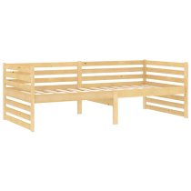 Veras Solid Pinewood Single Day Bed In Natural