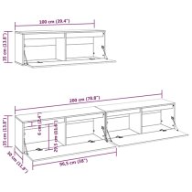 Kahoni Solid Pinewood Entertainment Unit In Honey Brown