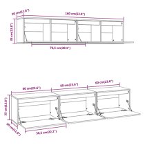 Idonia Solid Pinewood Entertainment Unit In Natural