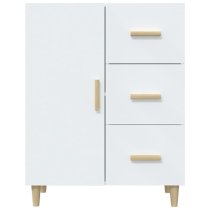 Pirro Wooden Sideboard With 1 Door 3 Drawers In White