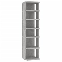 Balta Shoe Storage Rack With 6 Shelves In Concrete Effect