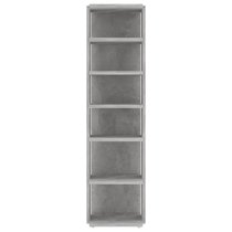 Balta Shoe Storage Rack With 6 Shelves In Concrete Effect