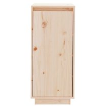 Boris Pinewood Shoe Storage Cabinet With 1 Door In Natural