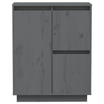 Galvin Pinewood Sideboard With 3 Doors In Grey