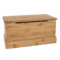 Calixto Wooden Blanket Box In Oak