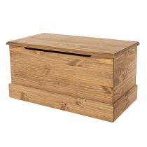 Calixto Wooden Blanket Box In Oak