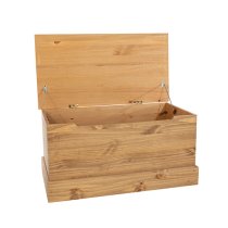 Calixto Wooden Blanket Box In Oak