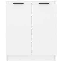 Betsi Wooden Shoe Storage Cabinet With 2 Doors In White