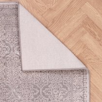 Arabella Opaque 120x170cm Damask Pattern Rug In Cream