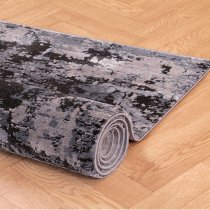 Arabella Haze 150x230cm Damask Pattern Rug In Blue