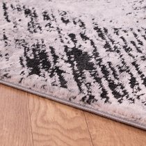 Arabella Imperial 200x290cm Damask Pattern Rug In Black