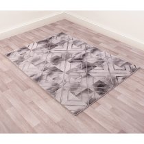 Bianco 196SA 160x225cm Luxury Rug In Cream And Light Grey