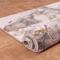 Bianco 185KA 120x170cm Luxury Rug In Cream And Gold