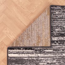 Blizzard Modern Polyester 160x230cm Rug In Dark Grey