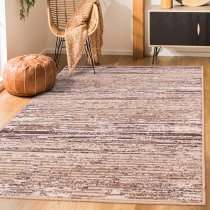 Blizzard Modern Polyester 160x230cm Rug In Ivory