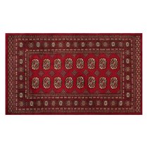 Bokhara 90x150cm Hand-Knotted Wool Rug In Red