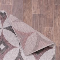 Spirit 80x150cm Star Design Rug In Blush