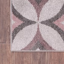 Spirit 80x150cm Star Design Rug In Blush