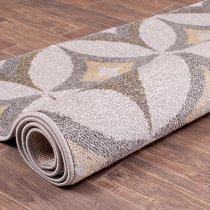 Spirit 80x150cm Star Design Rug In Ochre