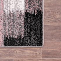 Spirit 80x150cm Mosaic Design Rug In Pink