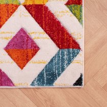 Spectra Carved 80x150cm Sarasota Rug In Multi-Colour