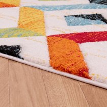 Spectra Carved 80x150cm Sarasota Rug In Multi-Colour