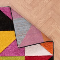 Spectra Carved 80x150cm Destin Rug In Multi-Colour