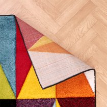 Spectra Carved 80x150cm Tampa Rug In Multi-Colour